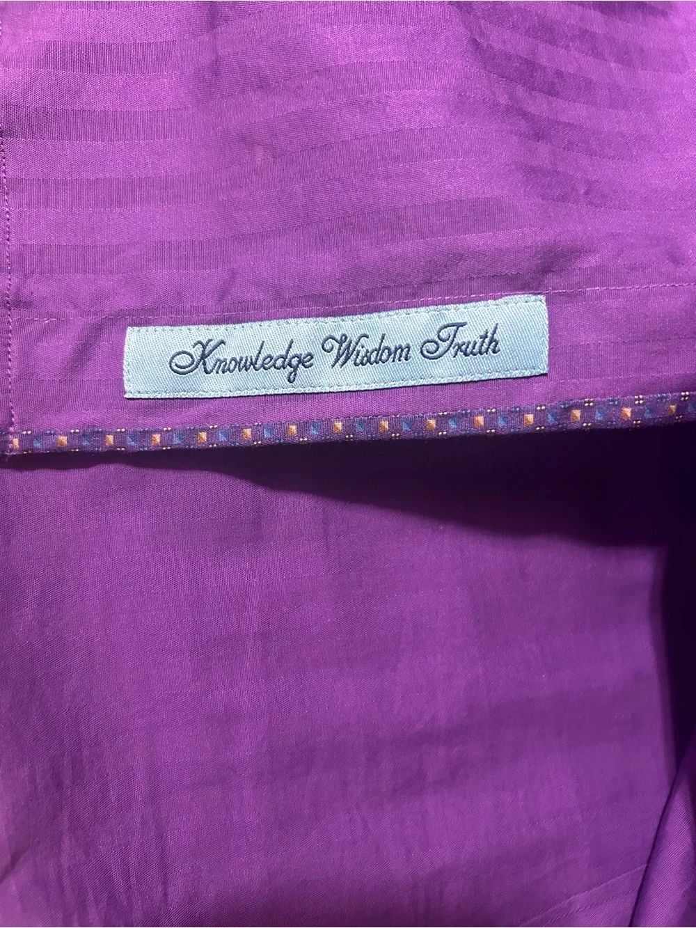 Robert Graham Purple Striped
Button Down Shirt XL Tailored Fit
Cotton Stretch - Picture 9 of 10